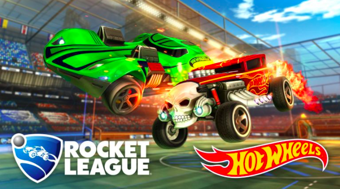 juegos como servicio hotwheel y colocación de anuncios de rocket league