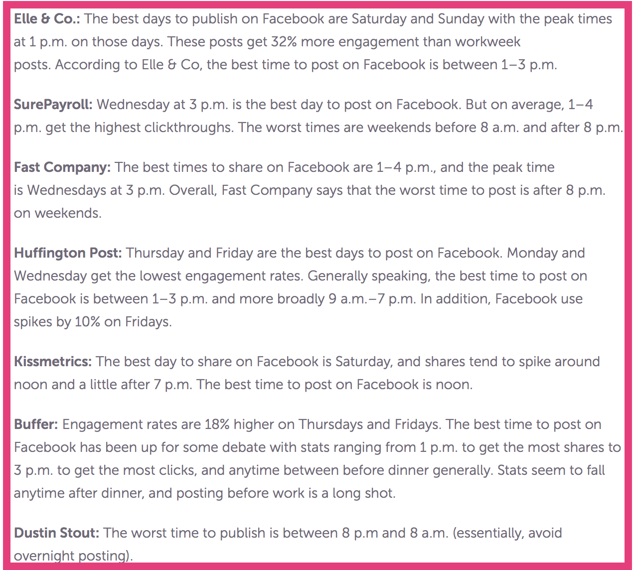 increase facebook organic reach the best times to post " width="635" height="572