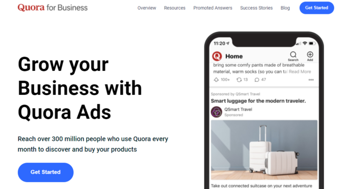 guía de captura de pantalla de anuncios de quora para generación de clientes potenciales para quora 