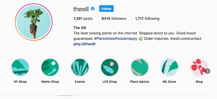 Las mejores biografías de Instagram para empresas de comercio electrónico