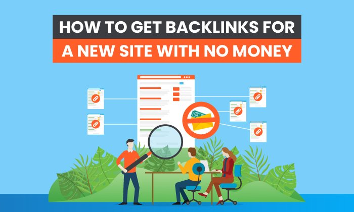 Cómo obtener backlinks para un sitio nuevo sin dinero