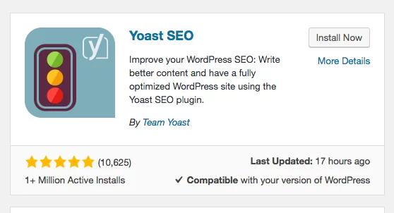 agregue yoast SEO a WordPress - guía de etiquetas de título