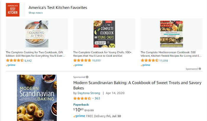 ejemplos de libros de cocina
