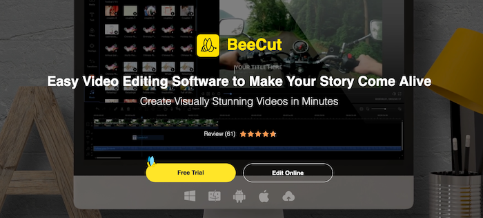 Herramientas para editar videos de TikTok - BeeCut
