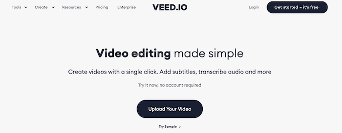 Herramientas para editar videos de TikTok - VEED